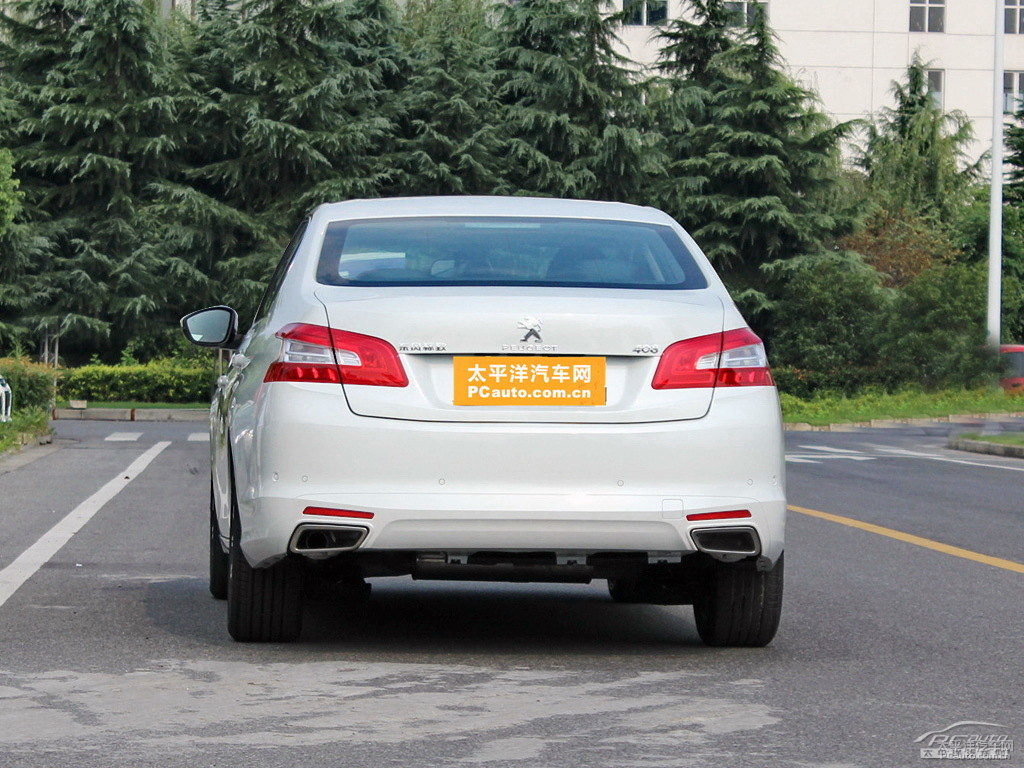 珠光白標致408整車外觀外觀圖片