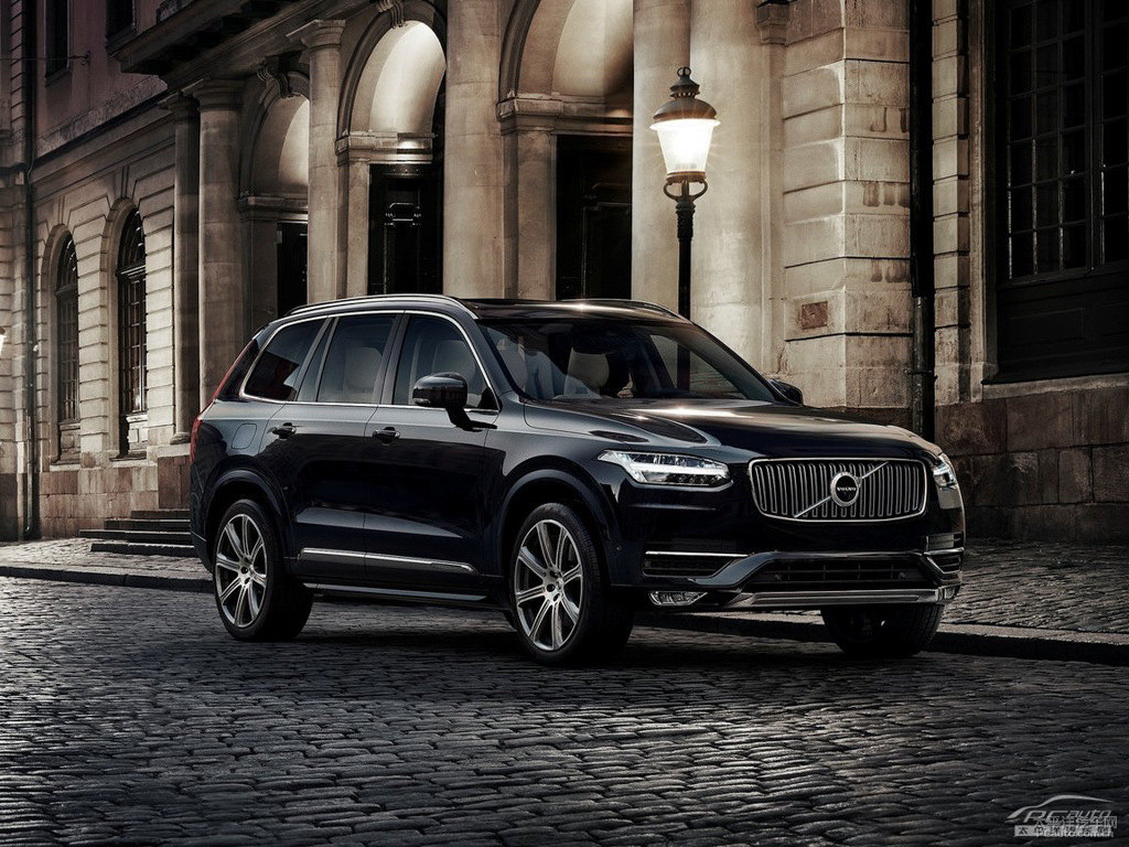 瑪瑙黑沃爾沃XC90整車外觀外觀圖片