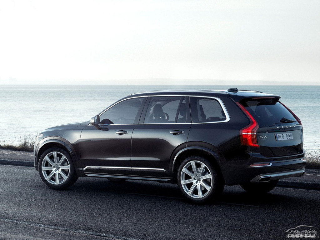 瑪瑙黑沃爾沃XC90整車外觀外觀圖片
