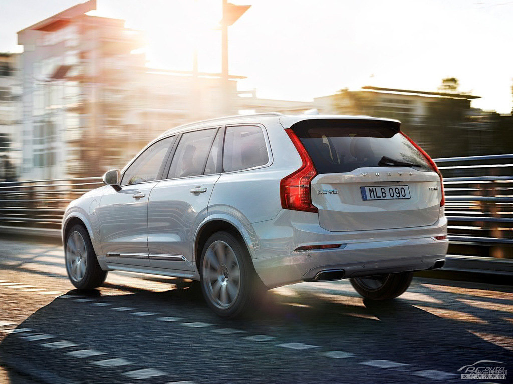水晶白沃爾沃XC90整車外觀外觀圖片