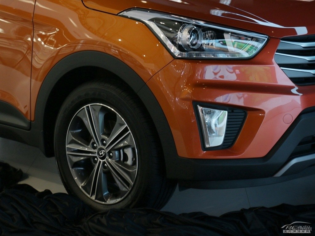 活力橙北京現(xiàn)代ix25車頭外觀圖片