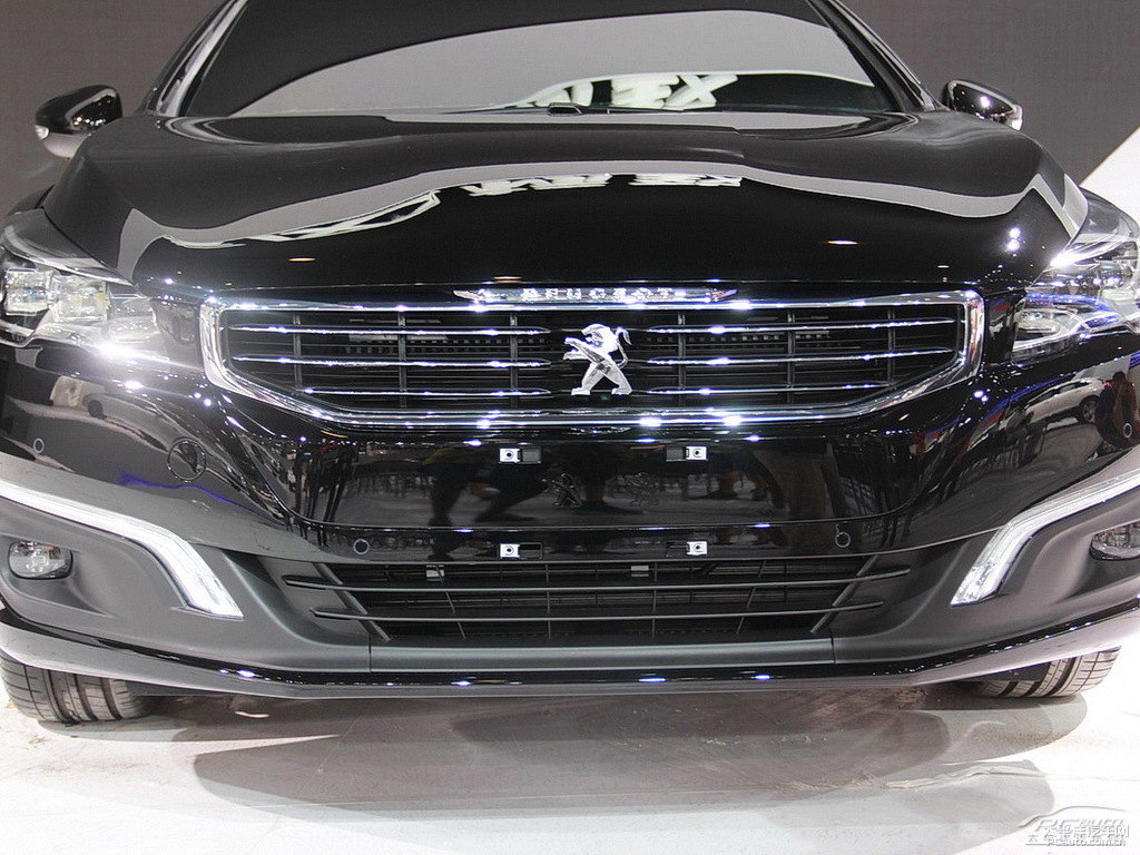 碳晶黑標(biāo)致508車(chē)頭外觀圖片