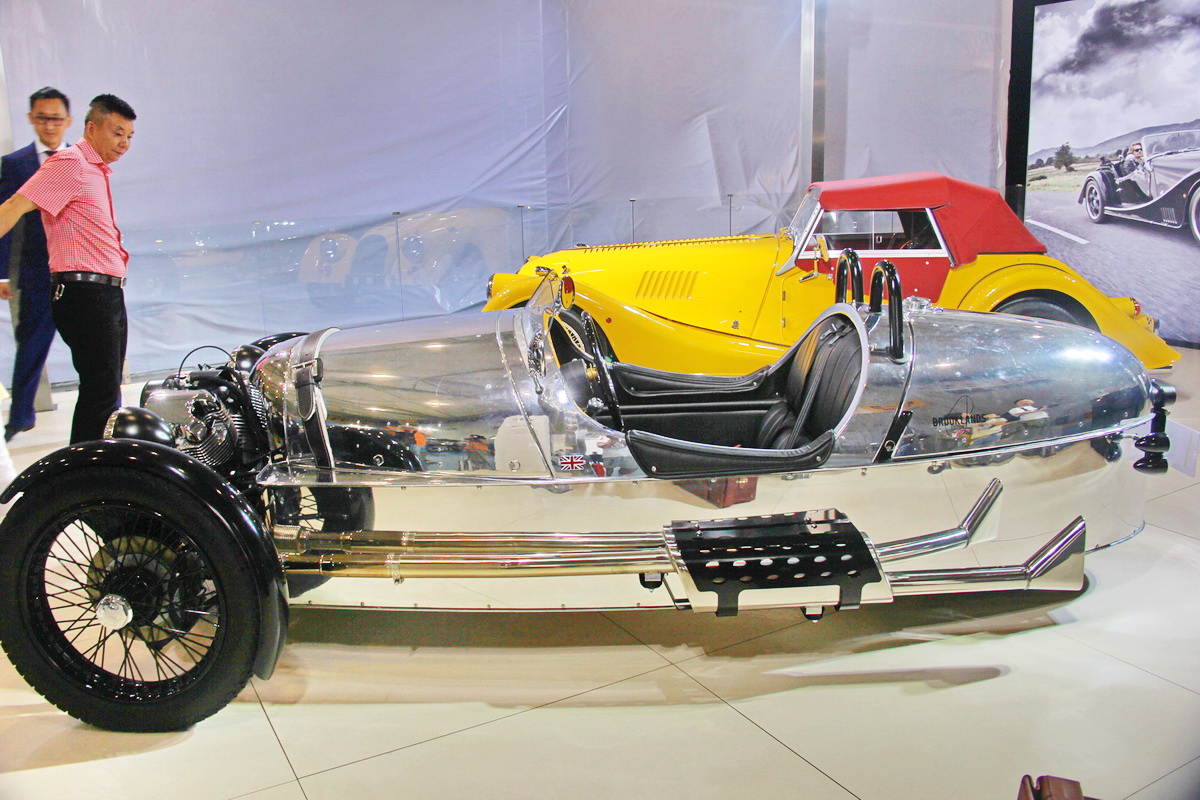 摩根Roadster車展高清大圖