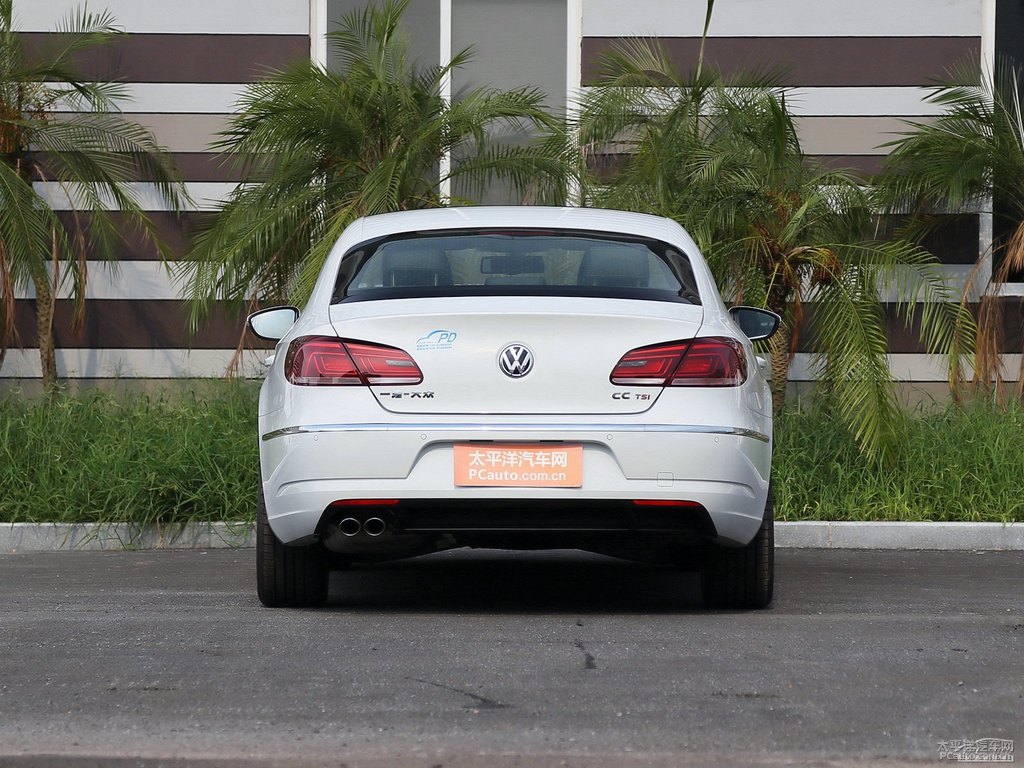 極地白大眾CC整車外觀外觀圖片