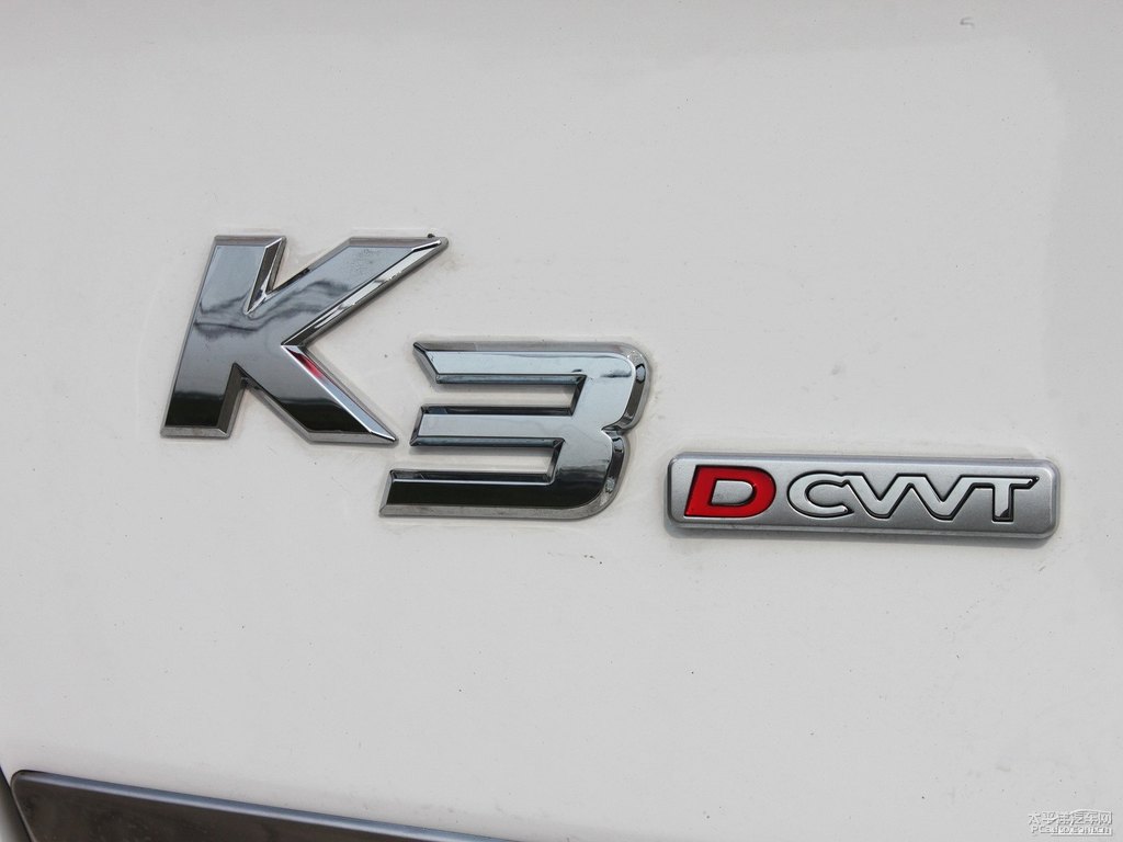 透明白起亞K3車(chē)尾外觀圖片
