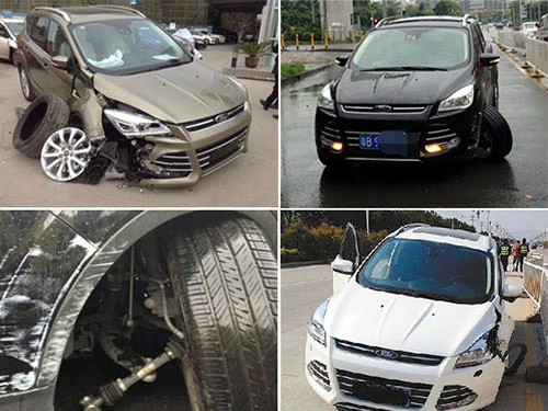 福特翼虎断轴险丢命 昆明车主维权