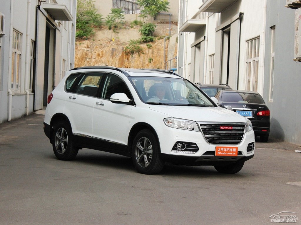 簡約白哈弗H6整車外觀外觀圖片