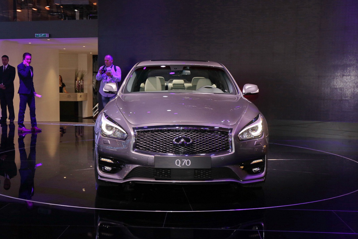 英菲尼迪Q70車展高清大圖