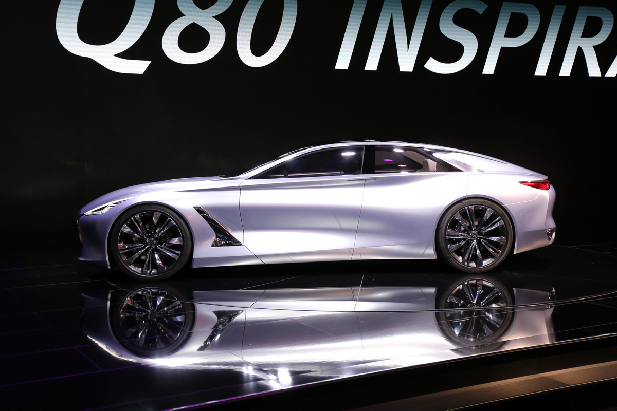 英菲尼迪Q80車展高清大圖