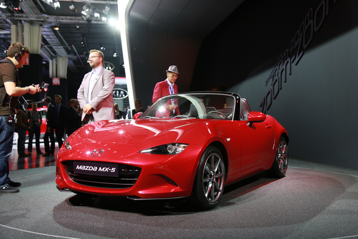 馬自達MX-5車展高清大圖