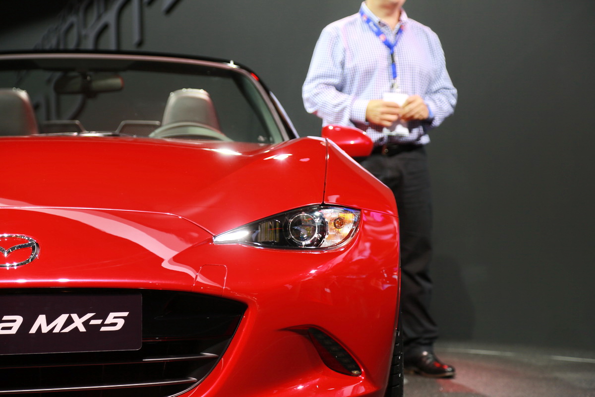 馬自達MX-5車展高清大圖