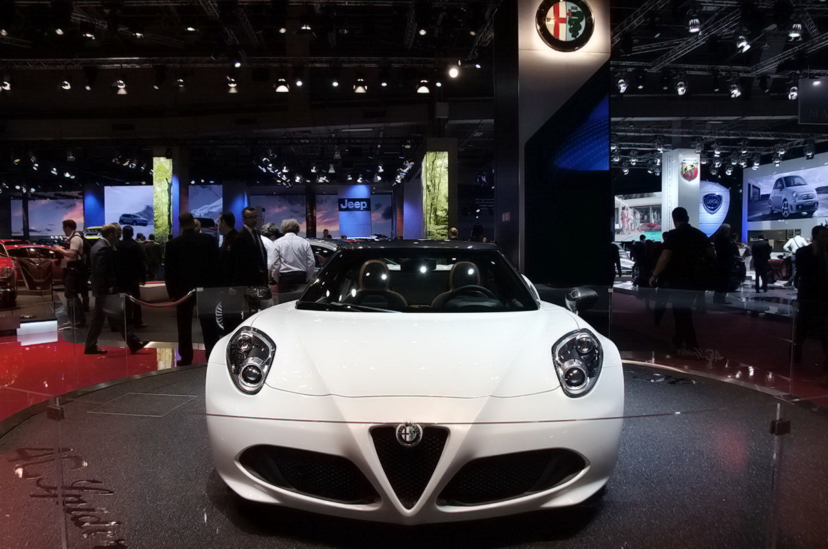 ALFA 4C車展高清大圖