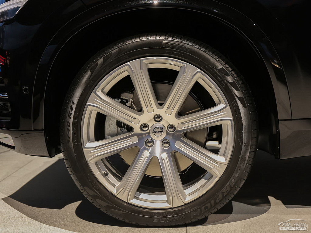 瑪瑙黑沃爾沃XC90新能源車身外觀圖片