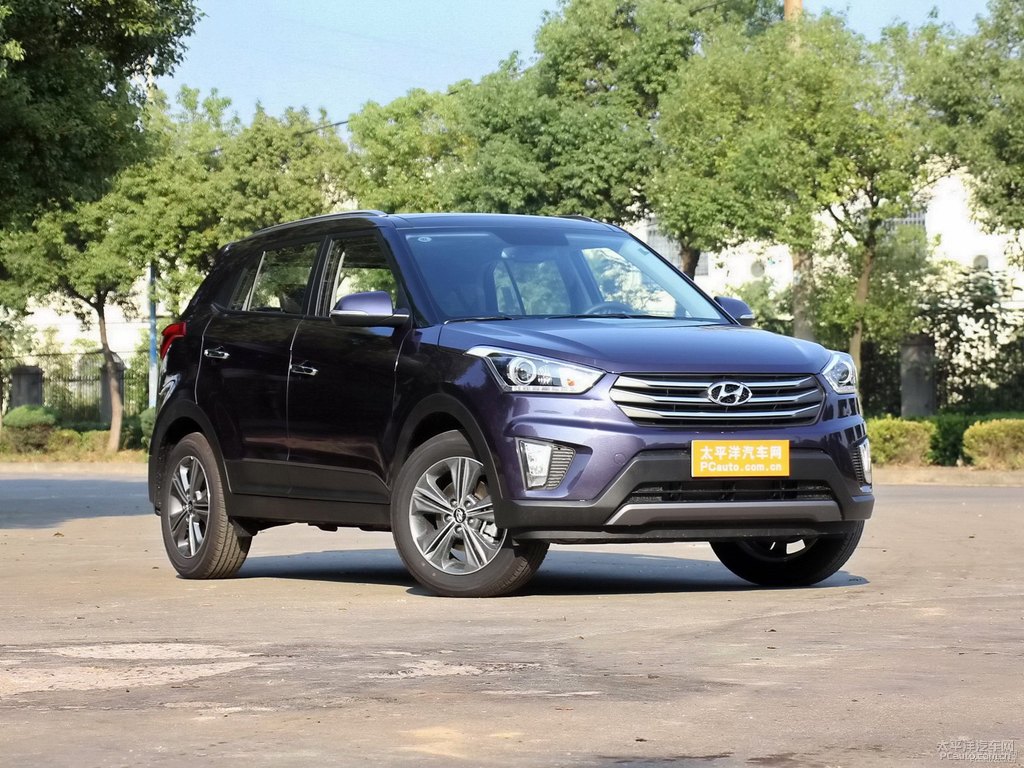 羅蘭紫北京現(xiàn)代ix25整車外觀外觀圖片