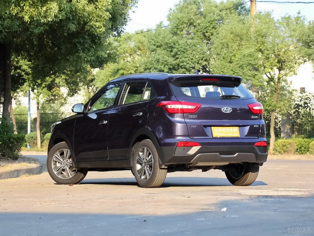 羅蘭紫北京現(xiàn)代ix25整車外觀外觀圖片