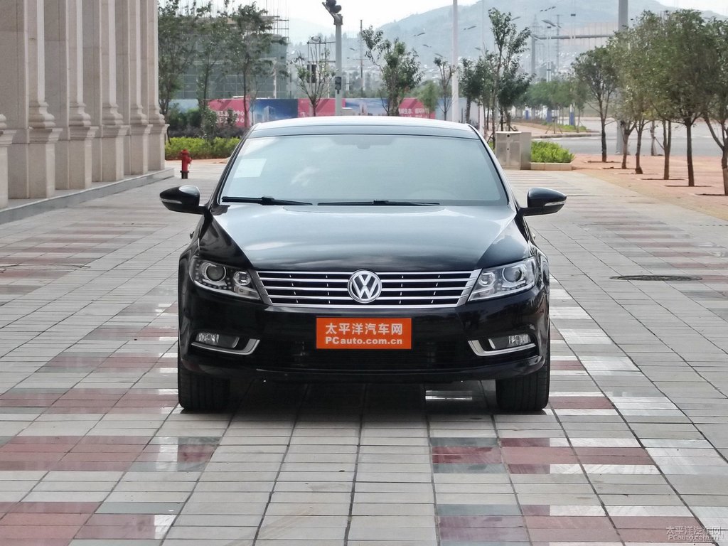 幻影黑大眾CC整車外觀外觀圖片