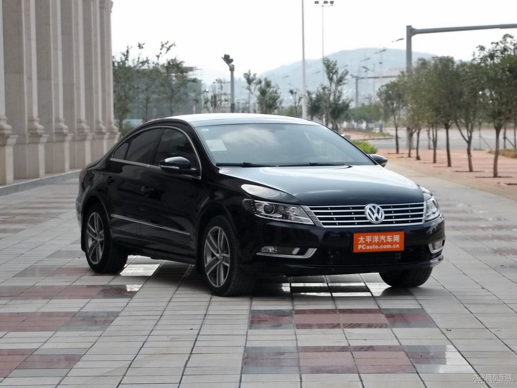 幻影黑大眾CC整車外觀外觀圖片