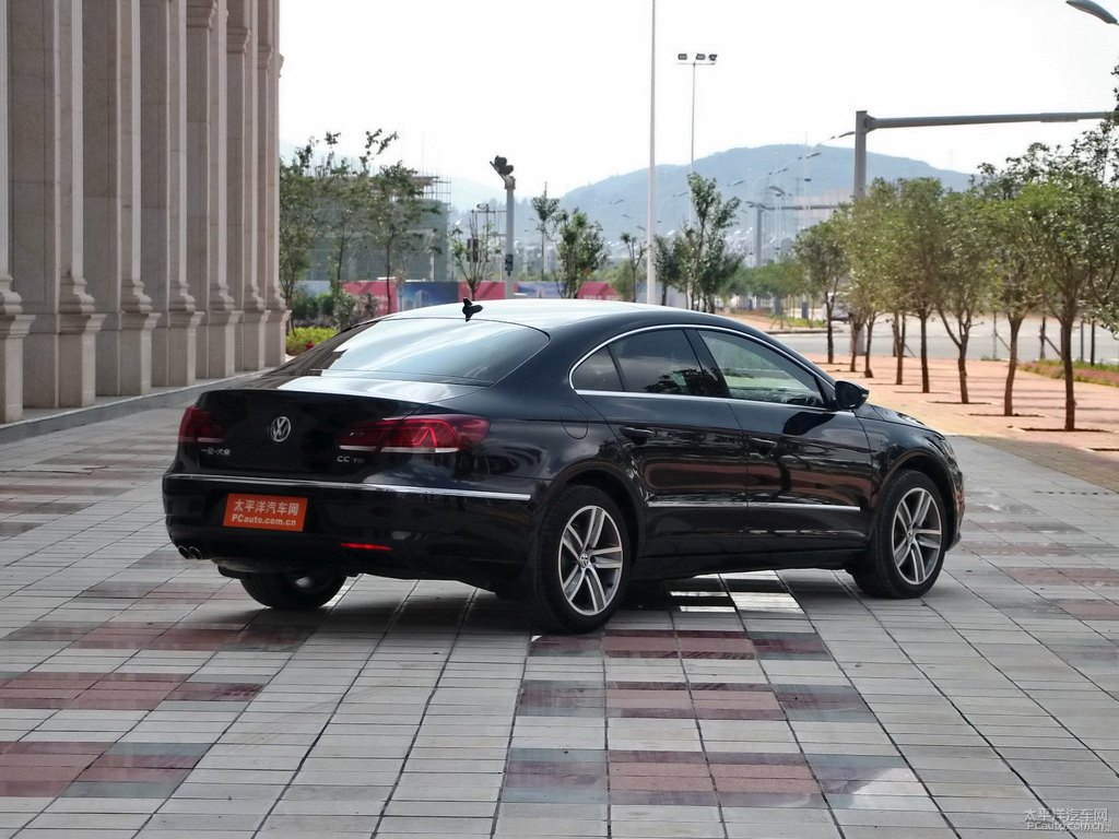 幻影黑大眾CC整車外觀外觀圖片