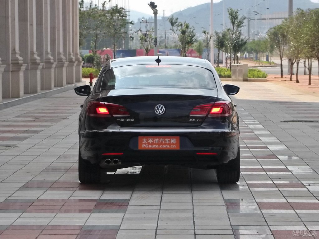幻影黑大眾CC整車外觀外觀圖片