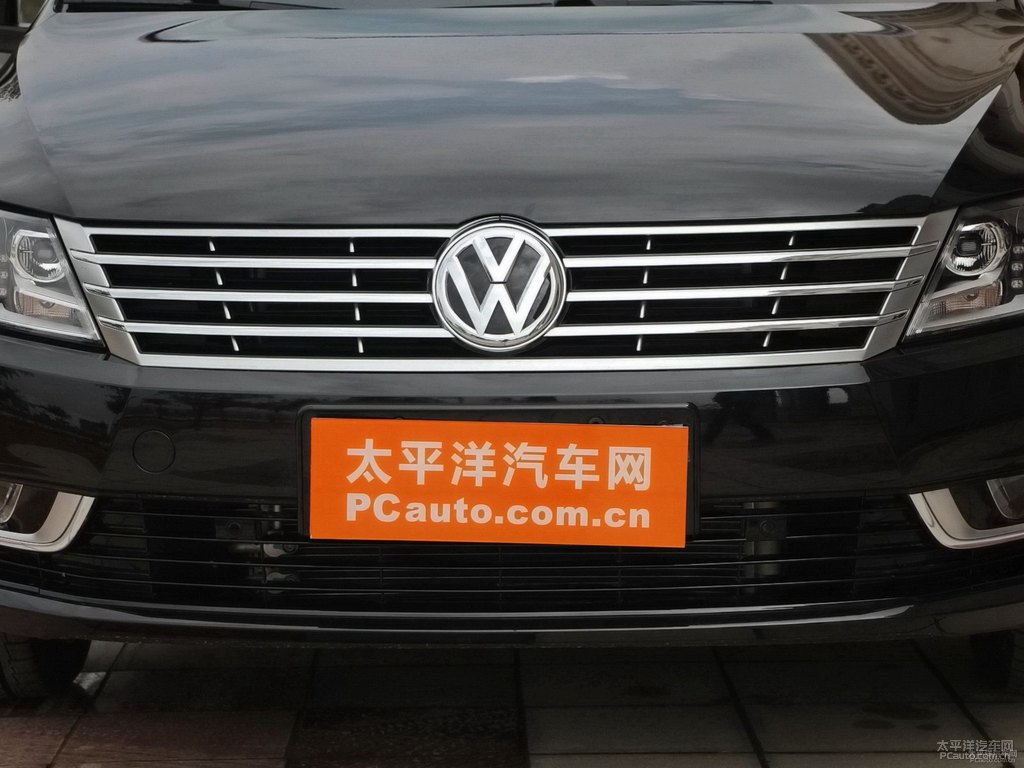 幻影黑大眾CC車頭外觀圖片