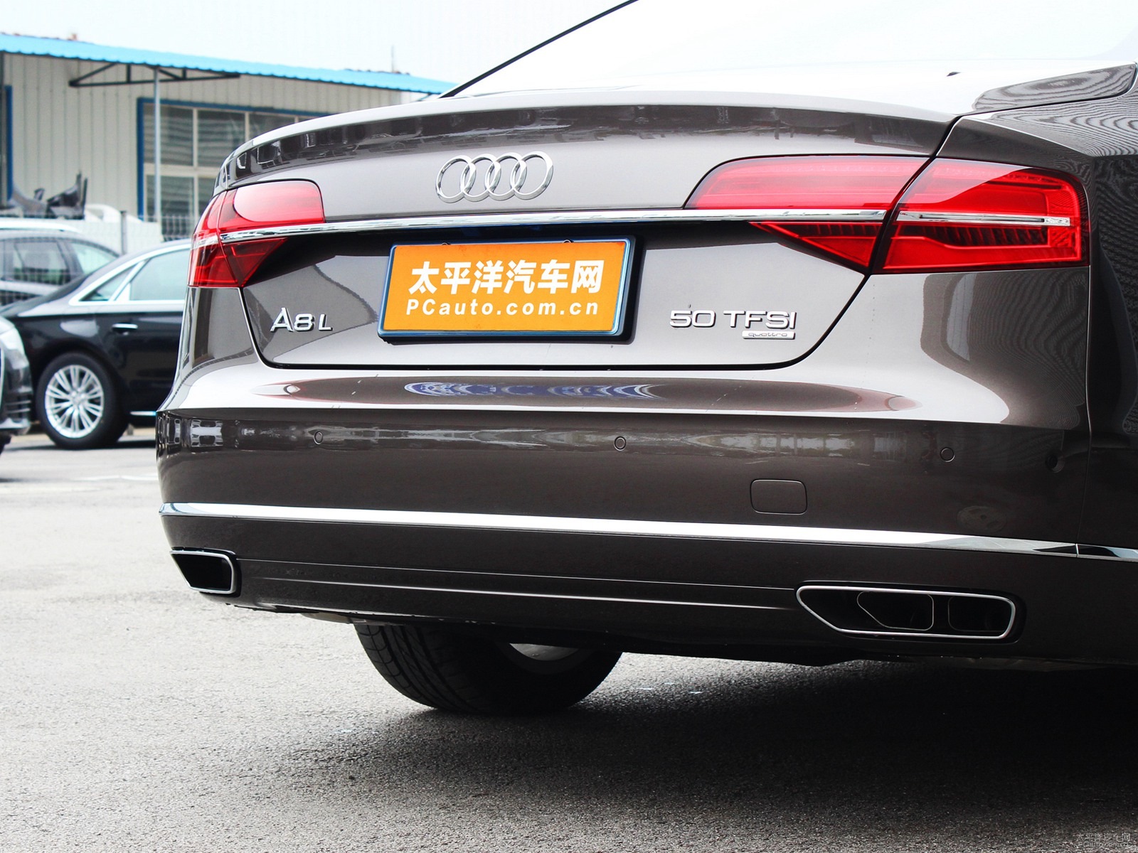 奧迪A8L外觀高清大圖