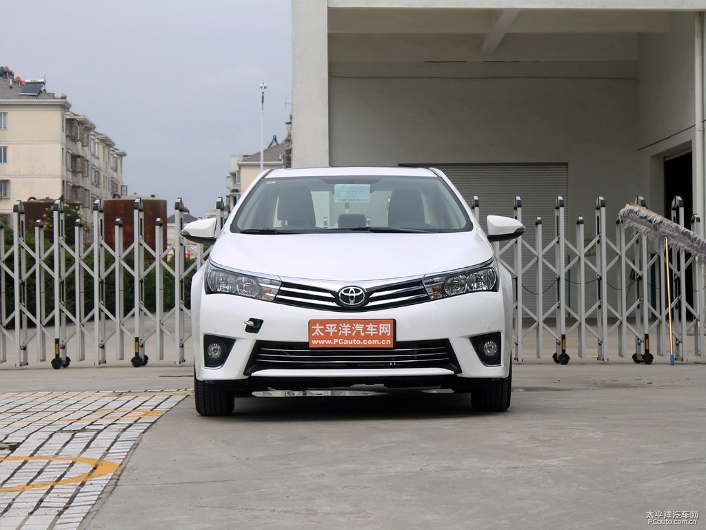 超級白色卡羅拉整車外觀外觀圖片