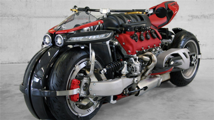 7l v8发动机的超级摩托车: lm