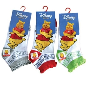 迪士尼小熊-船袜(16-18cm)