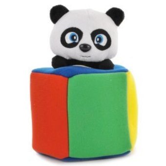欢乐合 大眼睛熊猫卷式纸巾套