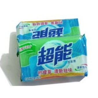超能柠檬草清新植物洗衣皂260g