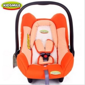 凯德氏婴儿提篮式汽车安全座椅BB01橘色