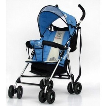 圣得贝铝合金轻便型婴儿手推车S05A-1(蓝色)