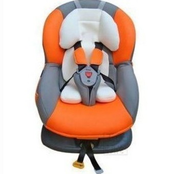 葆葆儿童安全座椅加强型(橘灰色)A01