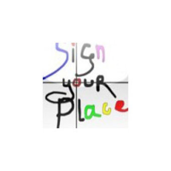 ССм App-Sign Your Place Color