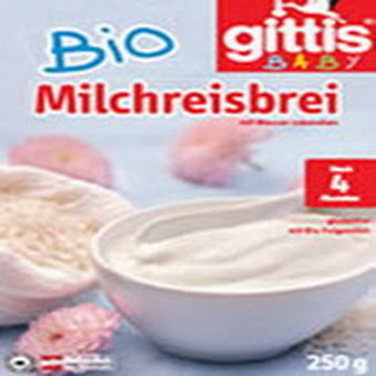 吉特士（GITTIS）欧盟有机大米牛奶味米糊