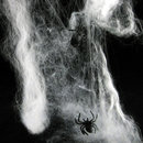 万圣节道具-白色蜘蛛棉