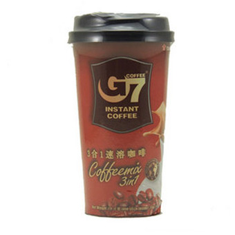 中原G7三合一速溶咖啡16g/杯