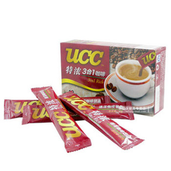 UCC特浓速溶咖啡蕴含卡布奇诺风味3合1