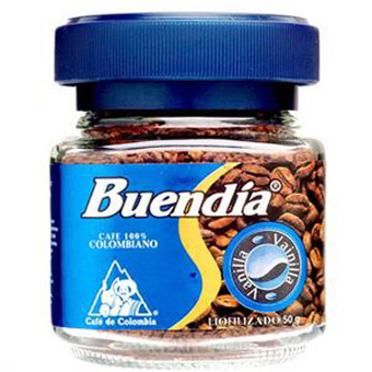 博恩哥伦比亚冻干速溶咖啡(香草风味)50g