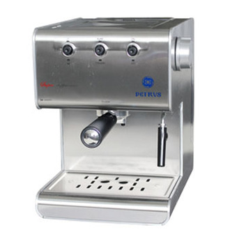 柏翠E3300全铝机身意式半自动蒸汽咖啡机