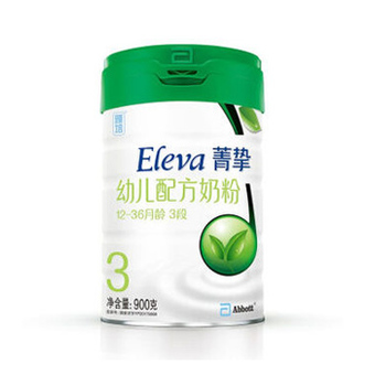 雅培(Abbott)Eleva菁挚有机幼儿配方奶粉 3段900克