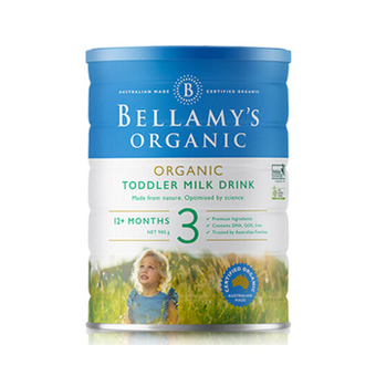 澳洲原装进口 Bellamy’s 贝拉米有机幼儿配方奶粉3段
