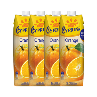 塞浦丽娜 橙汁 1L*4瓶