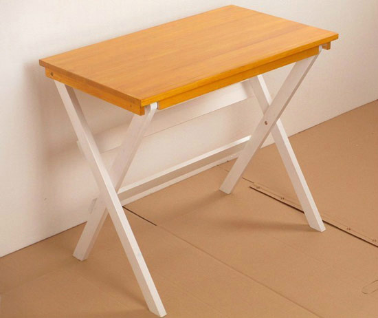 实木可折叠书桌