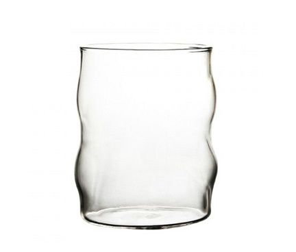 透明凹凸玻璃杯