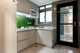 66平现代简约风格两室两厅厨房装修效果图