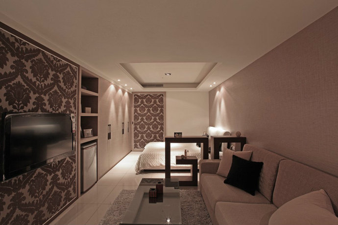 36平米现代风格小户型客厅装修效果图2014图片