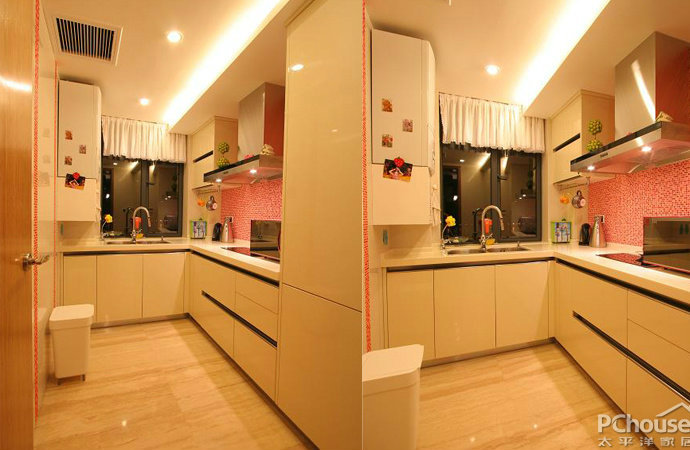 现代简欧混搭家居室厨房装修效果图