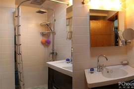 47平方现代风家居卫浴装修效果图