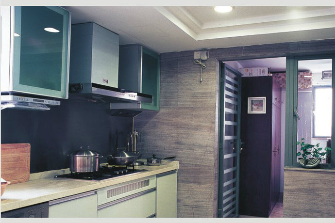 250平中式风格别墅厨房装修效果图